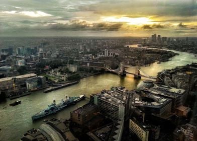 London from Shard