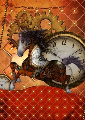 Awesome steampunk horse