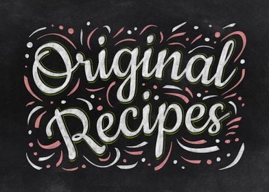Original Recipes Chalk
