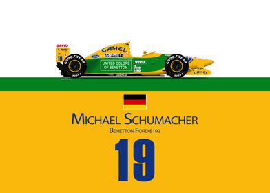 Michael Schumacher - B192