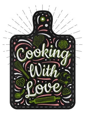 Cooking with Love Chalk