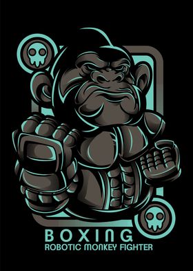 Boxing Robo Monkey