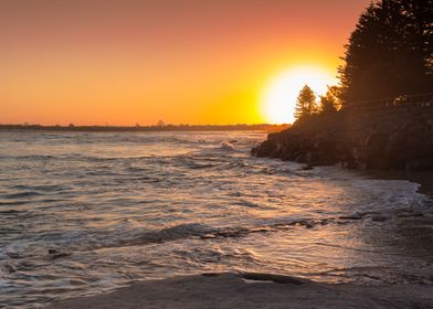 Caloundra Beach Sunset