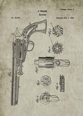 1859 Revolver-Patent