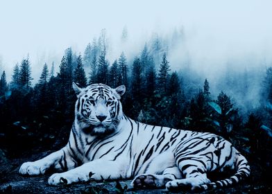 Tiger and Forest
