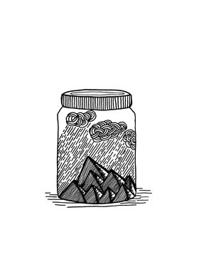 Storm in a jar