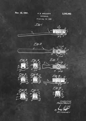 Wolcott Toothbrush 1938