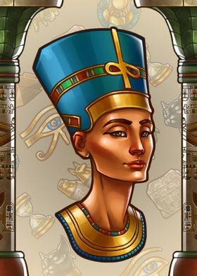 Queen Nefertiti Portrait