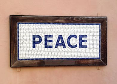 Peace sign 