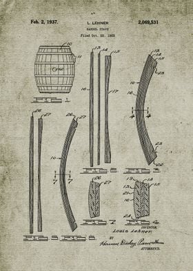 1933 Barrel Steve-Patent