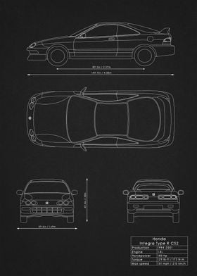 Honda Integra Blueprint