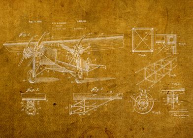 Fokker Airplane Patent