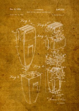 Electric Razor Patent