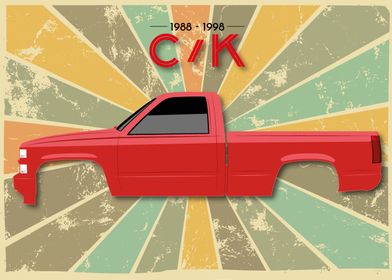 Chevy C/K1500 Truck Retro