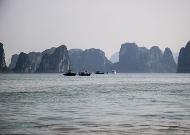 Vietnam Ha Long Bay Boats