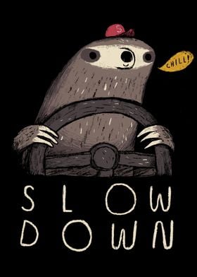 slow down