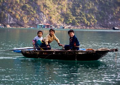 Vietnam Ha Long Bay Kids