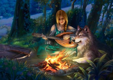 the music and the wolf