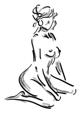 Female nude 4
