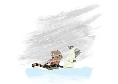 Catventures in Snowland