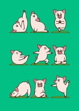 Pig Yoga