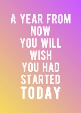 Start Now!