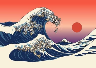 The Great Wave of Bulldog