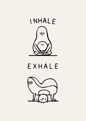 Inhale Exhale Avocado