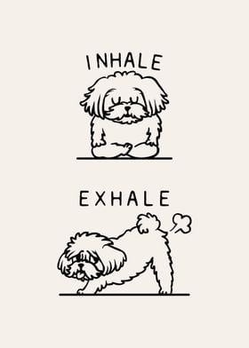 Inhale Exhale Maltese