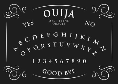 Dark Ouija Board