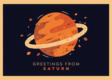Greetings From Saturn