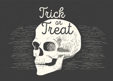 Trick Or Treat Skull