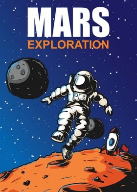 Mars Exploration Poster