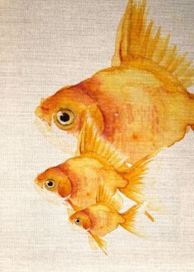 Goldfish Watercolour