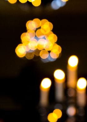 Beautiful Blur Candles