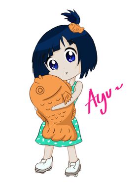 Ayu is here to say Hi!