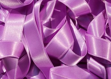 Purple ribbon background