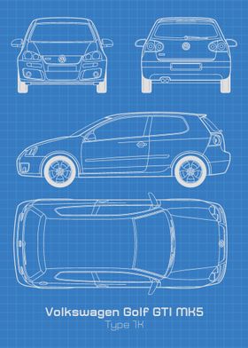 VW Golf GTI MK5 Blueprint