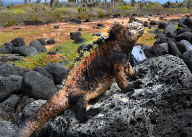 Iguana Marina  Galápagos