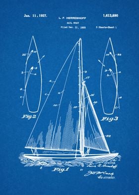 1925 Sailo Boat Patent