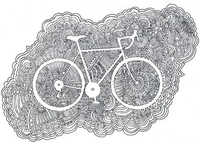 Bike Drawing Meditation