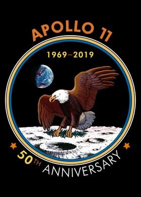 apollo 11 logo Color