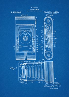 1921 Folding Camera