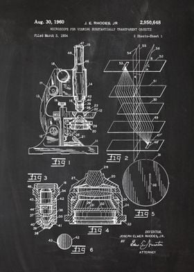 1954 Microscope