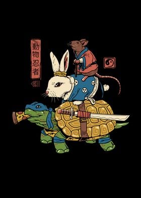 Kame Usagi and Ratto Ninja
