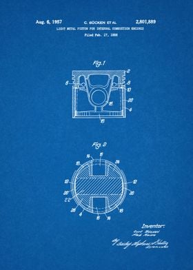 1956 Light Metal Piston