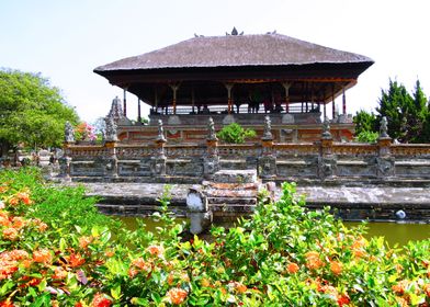 Flowers temple