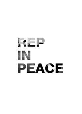 Rep in Peace white