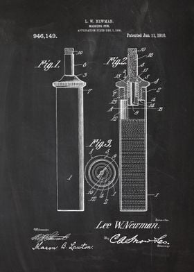 1908 Marking Pen