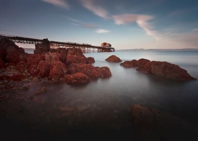 Evening at Mumbles pier